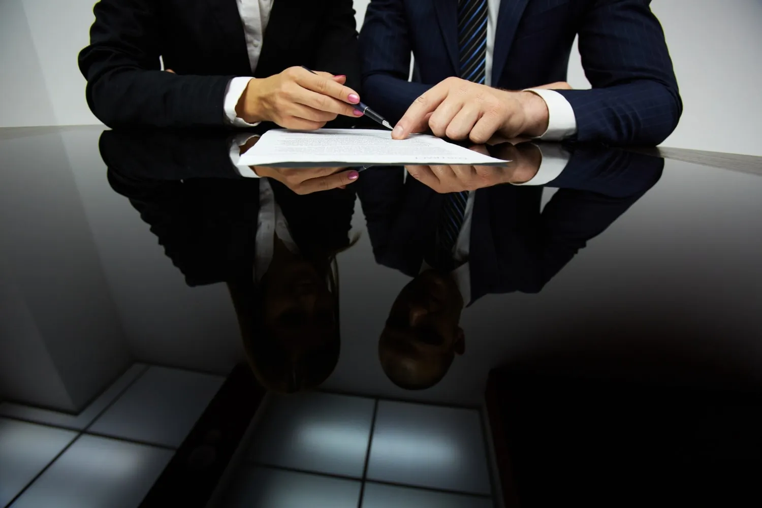 symbolizing the finalization of a personal injury mediation case