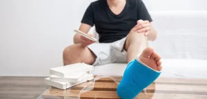 leg injury claim