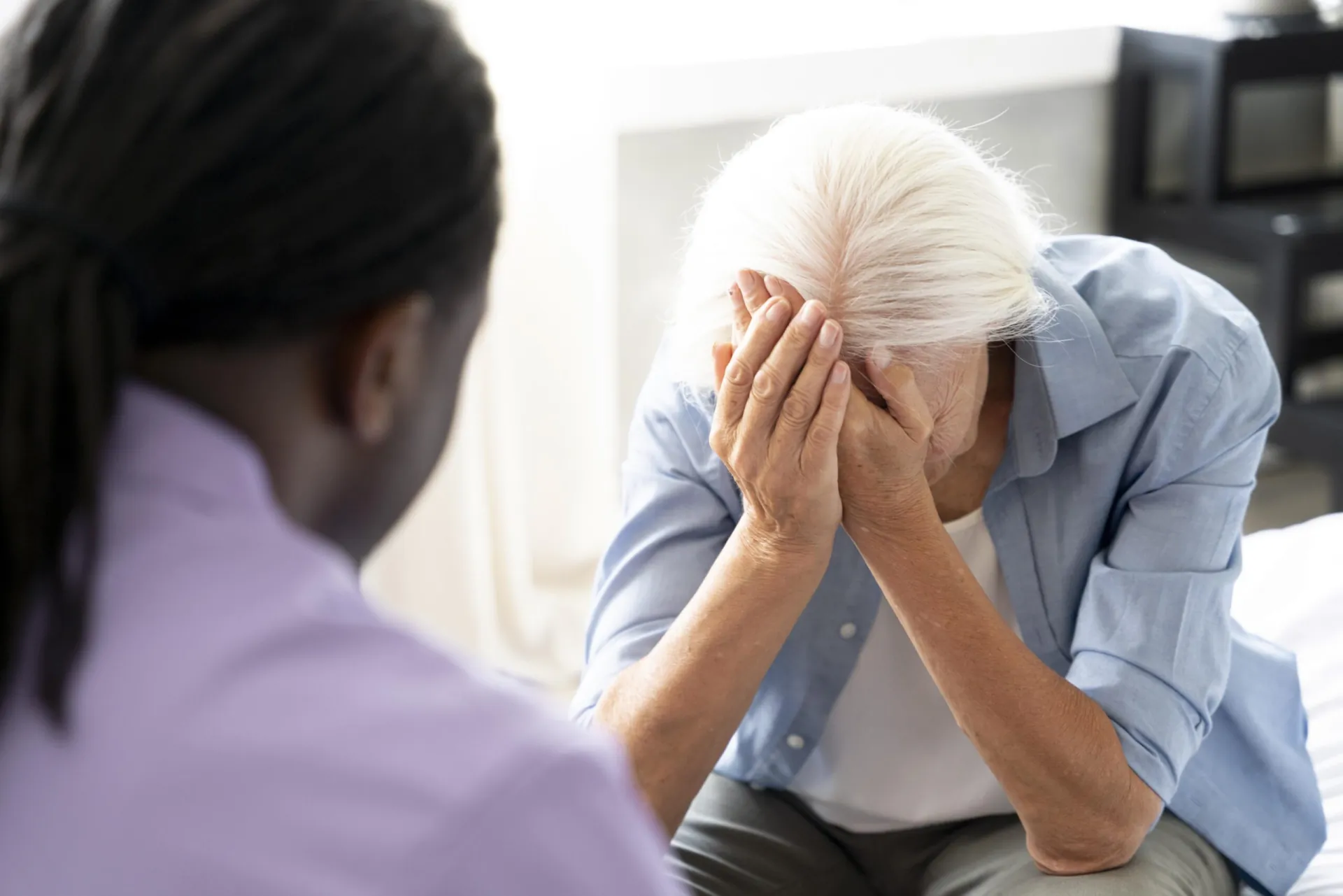 person in a nursing home